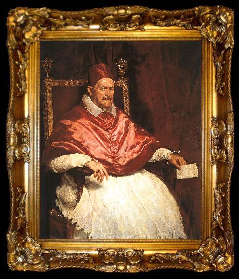 framed  Diego Velazquez Pope Innocent X, ta009-2